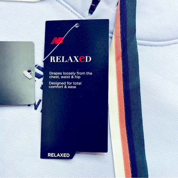 Bandier X New Balance Fleece Hoodie - Xenon Blue - Picture 10 of 13